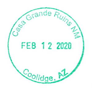 Casa Grande Ruins NM - Stamp