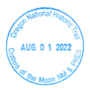 Oregon National Historic Trail - Stamp