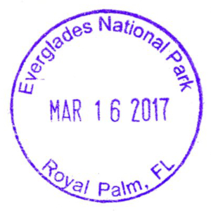 Everglades National Park - Stamp