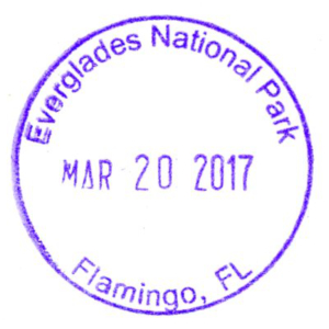 Everglades National Park - Stamp