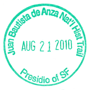 Juan Bautista de Anza Nat'l Hist Trail - Stamp