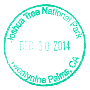 Joshua Tree National Park - Stamp