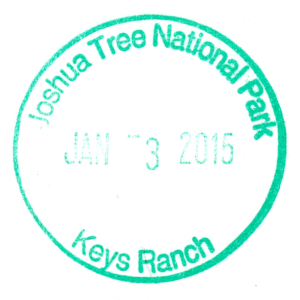 Joshua Tree National Park - Stamp