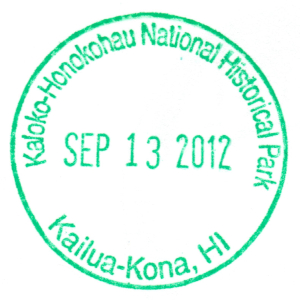 Ala Kahakai Nat'l Historic Trail - Stamp