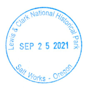 Lewis & Clark National Historical Park - Stamp