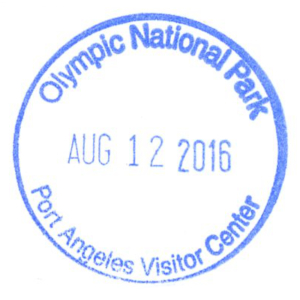 Olympic National Park - Stamp