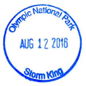 Olympic National Park - Stamp