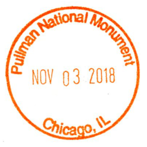 Pullman National Monument - Stamp