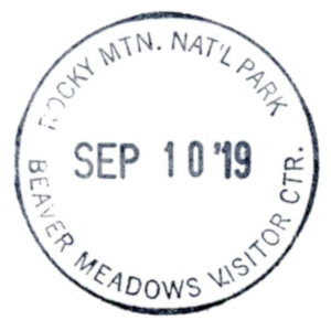 ROCKY MTN. NAT'L PARK - Stamp