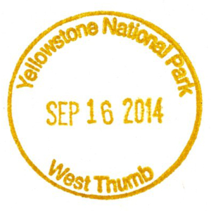 Yellowstone National Park - Stamp