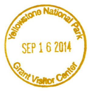 Yellowstone National Park - Stamp