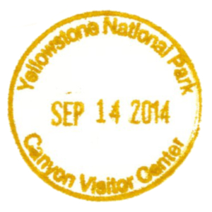 Yellowstone National Park - Stamp