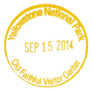 Yellowstone National Park - Stamp